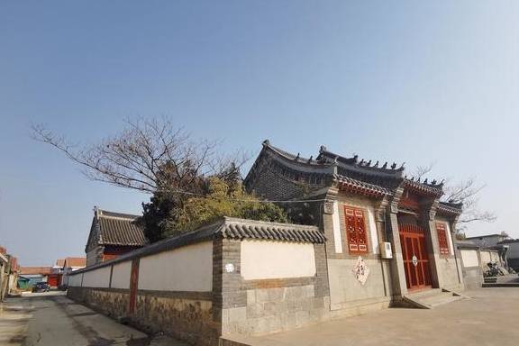 原创 看图:参观胶东地区一座朱氏宗祠,在烟台开发区的八角村4