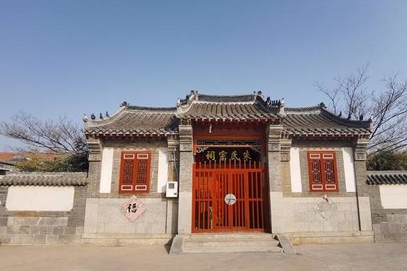 原创 看图:参观胶东地区一座朱氏宗祠,在烟台开发区的八角村5