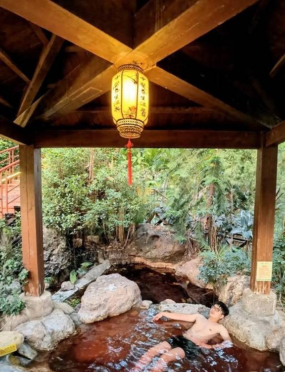 原创 留在广东过年,到增城派潭,有风景秀丽,还有农家菜泡温泉住别墅24