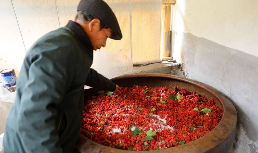 原创 山穷水尽有人家,山庄别墅已荒废,野果酿美酒14