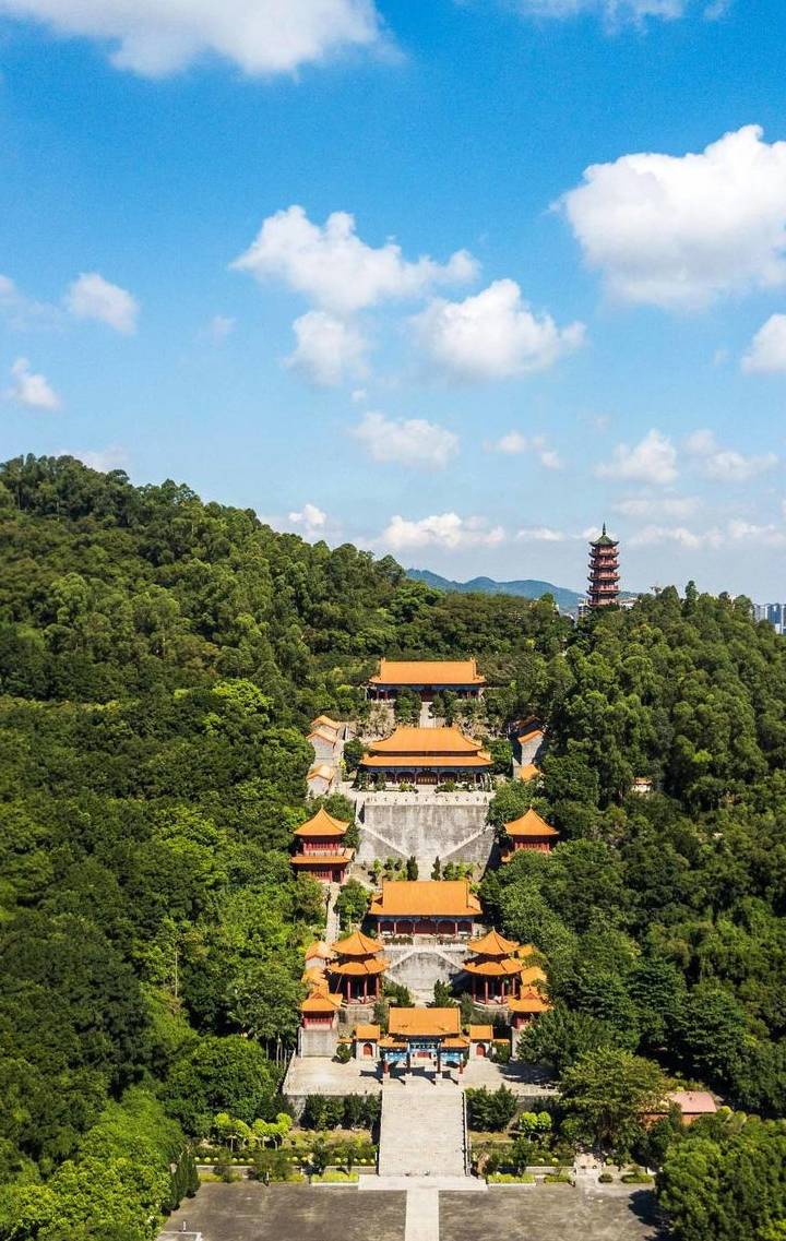 原创 广东这座天后宫气势不输中山陵!殿宇阁楼依山而建,你想去看吗?1