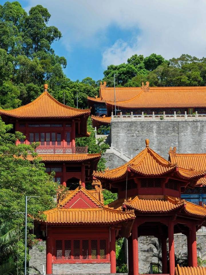 原创 广东这座天后宫气势不输中山陵!殿宇阁楼依山而建,你想去看吗?5