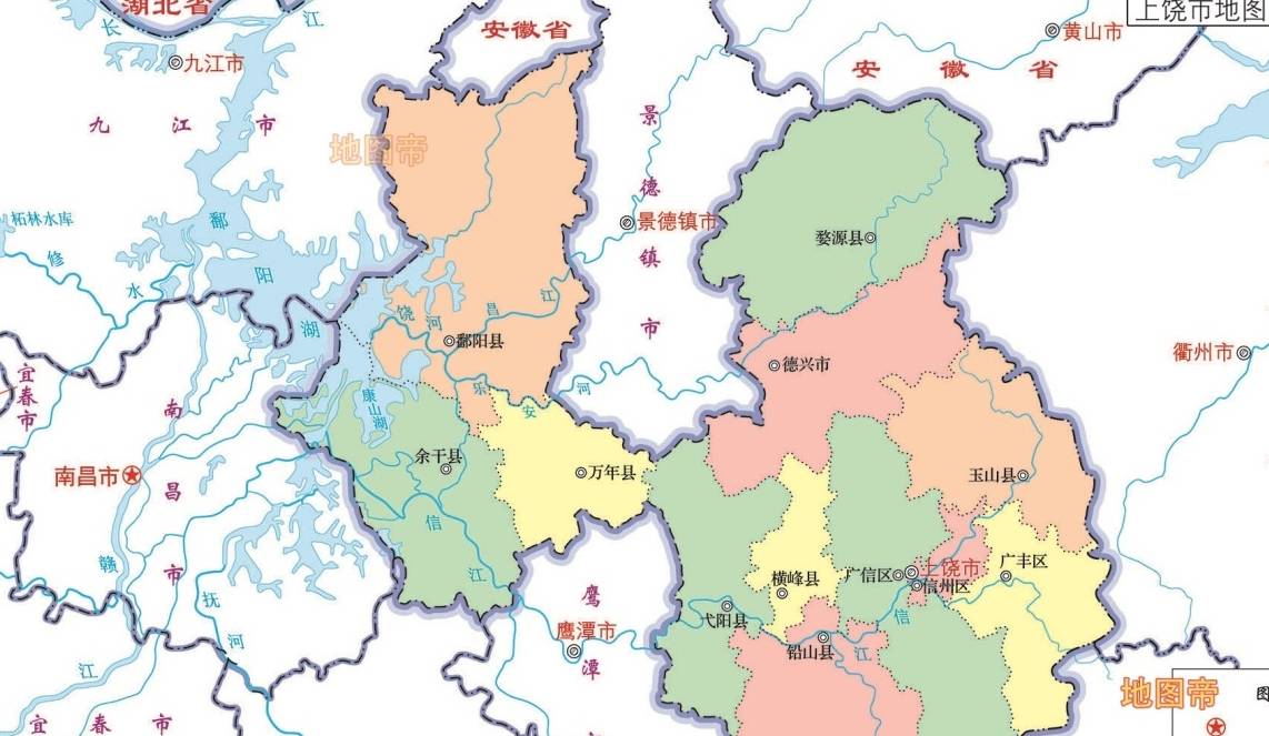 原创 上饶地图真奇怪，就像小猫逗奶奶？1