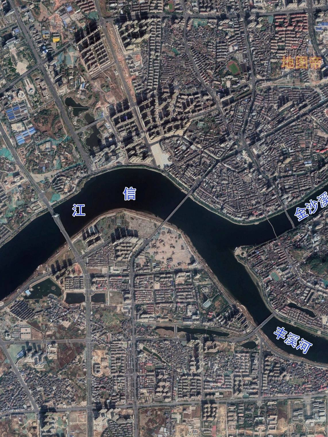 原创 上饶地图真奇怪，就像小猫逗奶奶？4