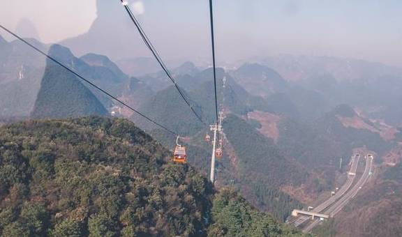 原创 冬季到贵州六盘水旅行太刺激了，索道骑马极限运动，就问你敢不敢2