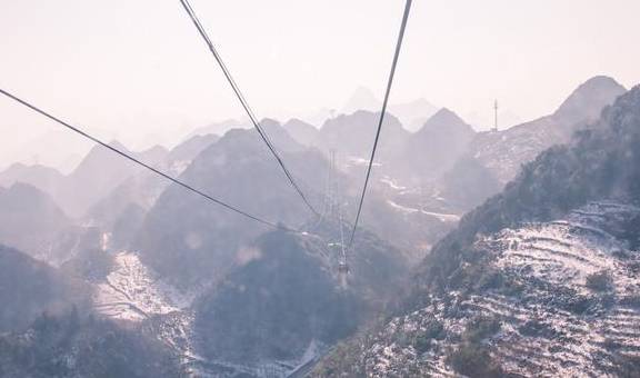 原创 冬季到贵州六盘水旅行太刺激了，索道骑马极限运动，就问你敢不敢6
