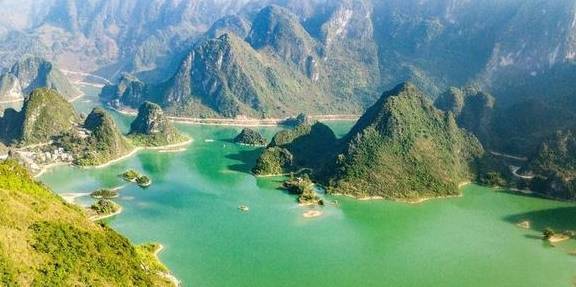 原创 航拍广西的“东湖”，这里有星罗棋布的岛屿，民俗风情也超浓厚5