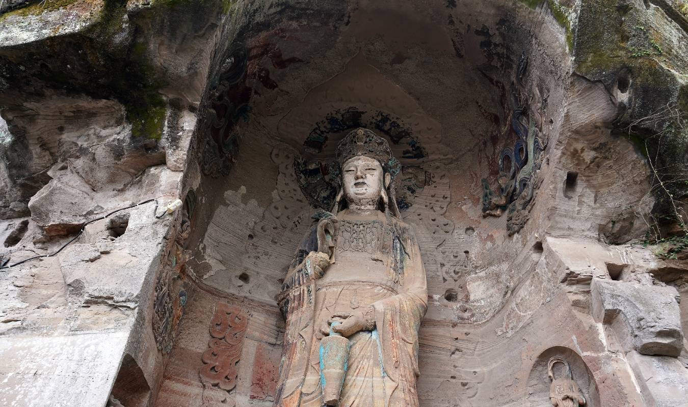 不只有大足石刻,中国四川还藏着石刻之乡,彰显民间开凿石窟的辉煌1