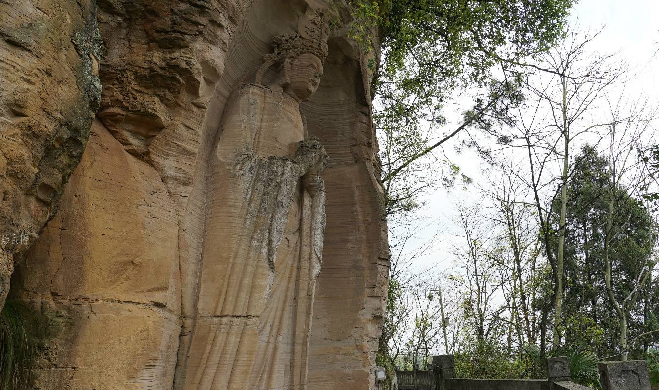 不只有大足石刻,中国四川还藏着石刻之乡,彰显民间开凿石窟的辉煌3