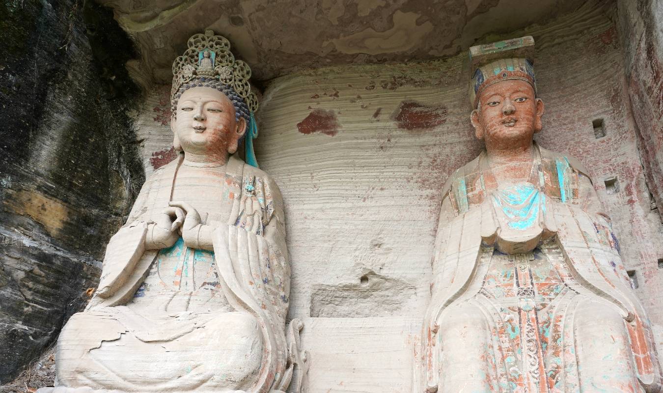 不只有大足石刻,中国四川还藏着石刻之乡,彰显民间开凿石窟的辉煌7