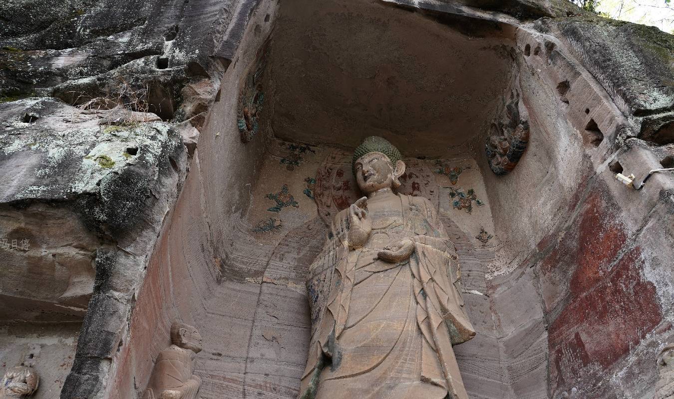 不只有大足石刻,中国四川还藏着石刻之乡,彰显民间开凿石窟的辉煌11