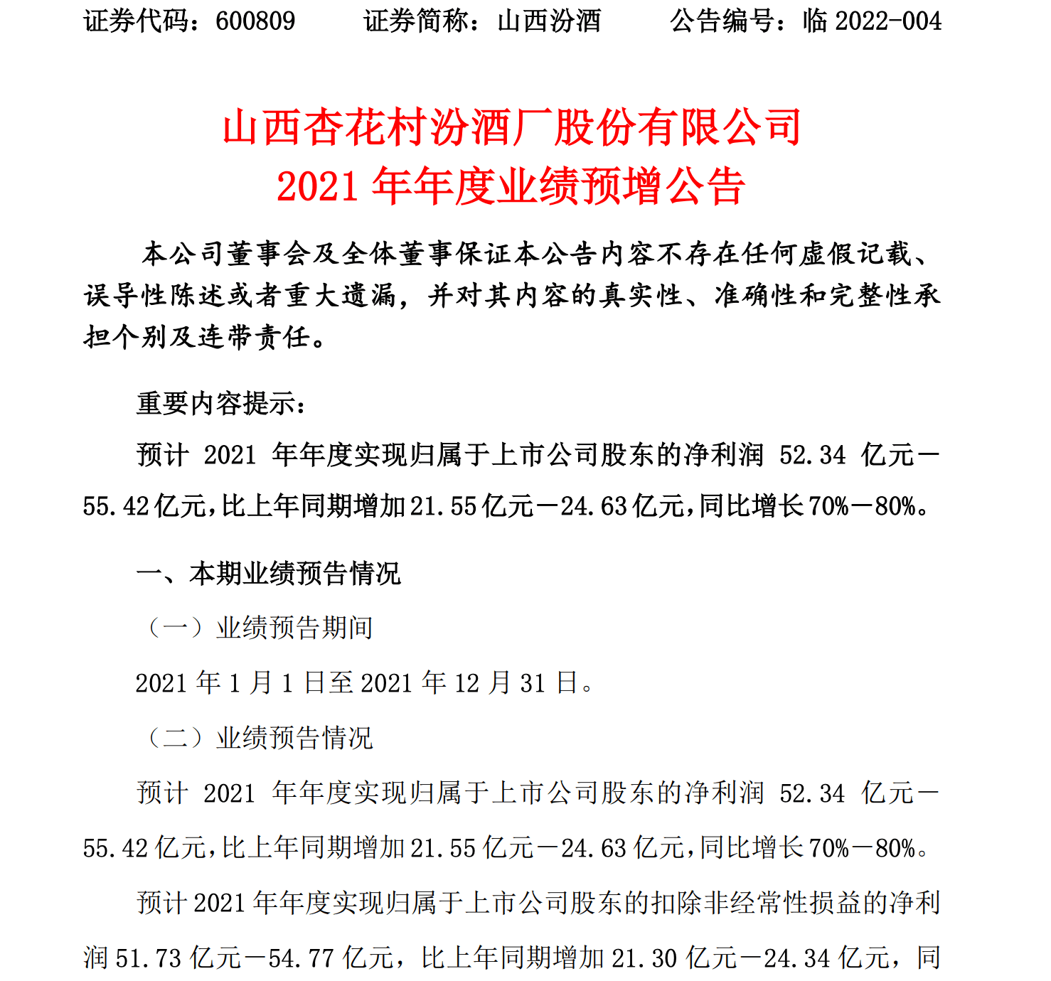 3200亿汾酒年净利大增至多80%，“酒王”侯昊却减持1