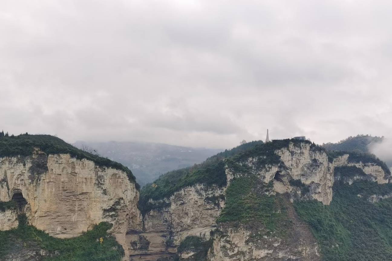 鸡鸣三省大峡谷,入选四川100大最美景观,成为1处旅游佳地2