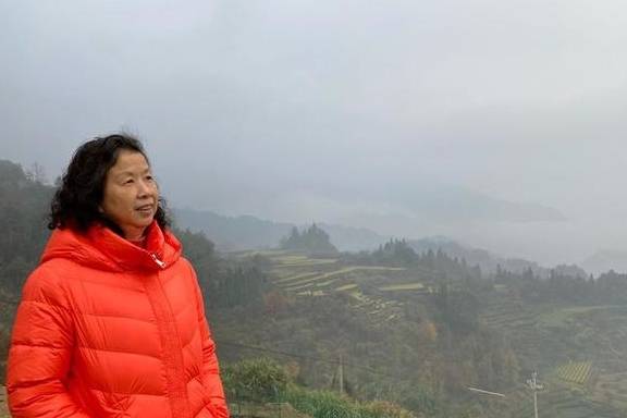 我与浙江坑根石寨相遇在云雾缭绕中5