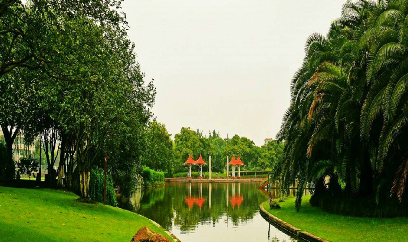 杭州一座公园,被称为“萧山的太子湾公园”,一年四季都有花盛开2