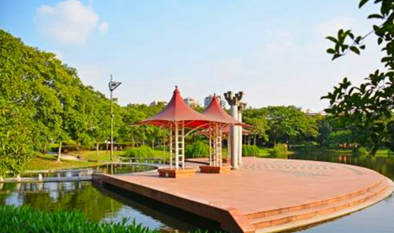 杭州一座公园,被称为“萧山的太子湾公园”,一年四季都有花盛开4