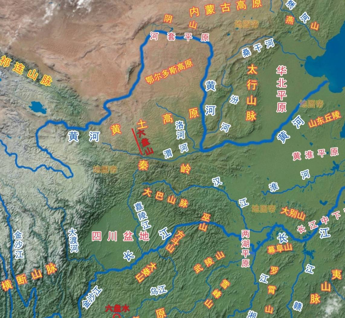 六盘山和六盘水相距约1400公里,它们有什么关系?1