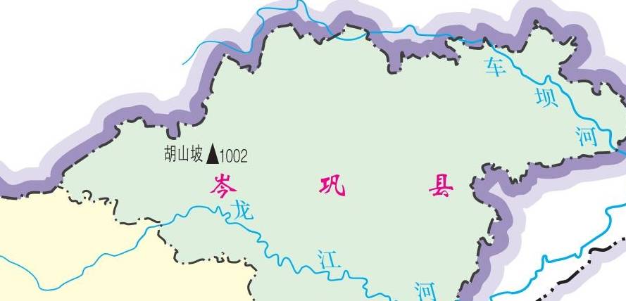 贵州黔东南州北端一个县,老县城因水患而搬迁,新县城交通便利1