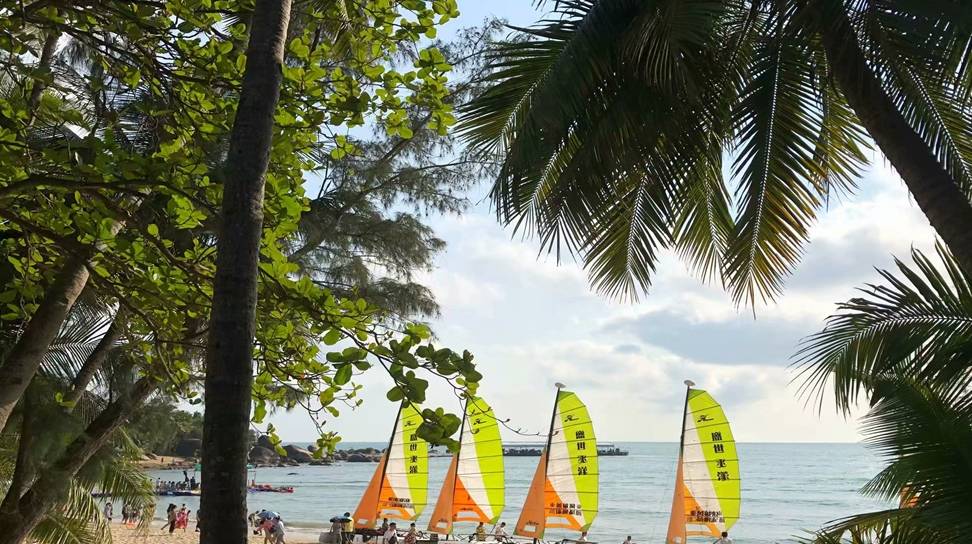 家庭出游，简短游天涯海角的海与景15