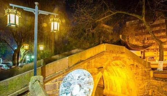 美不美？春天的夜空下，萧山这七座古桥被点亮了5