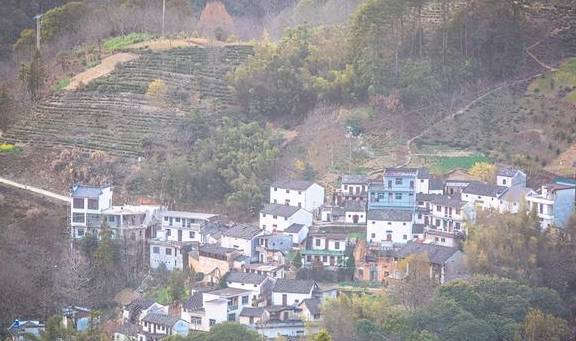 安徽歙县有一座古村落,这里有云海里的油菜花,清晨宛若仙境9