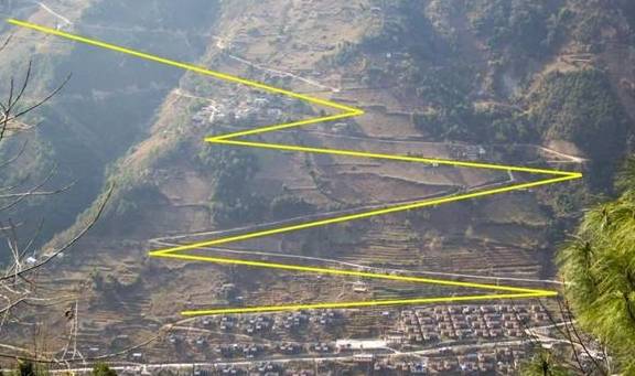 太险了!怒江的村庄,挂在高黎贡山和碧罗雪山上,薄得就像纸片片6