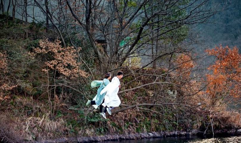 黄陂新趣：“神雕侠侣”在空中遨游 “小神女”比“大仙”更潇洒4
