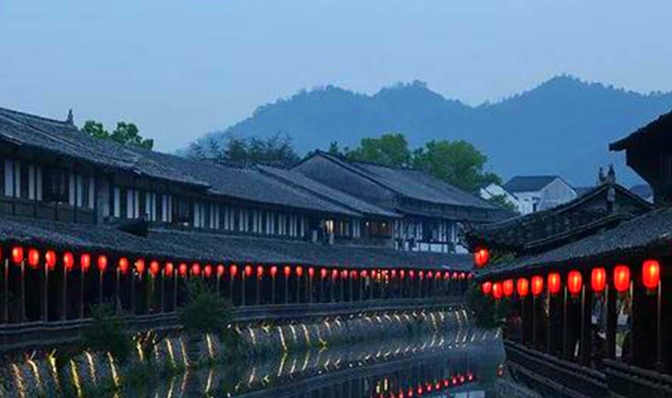 浙江在建一处文旅景点,总投资约13.5亿元,展示楠溪江古村落文化1