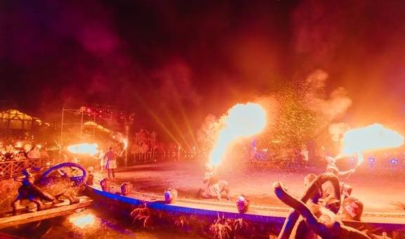 原创 不出常州,茅山脚下过新年,东方盐湖城年俗游抢占本地度假C位6