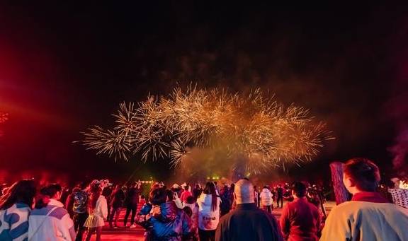 原创 不出常州,茅山脚下过新年,东方盐湖城年俗游抢占本地度假C位7