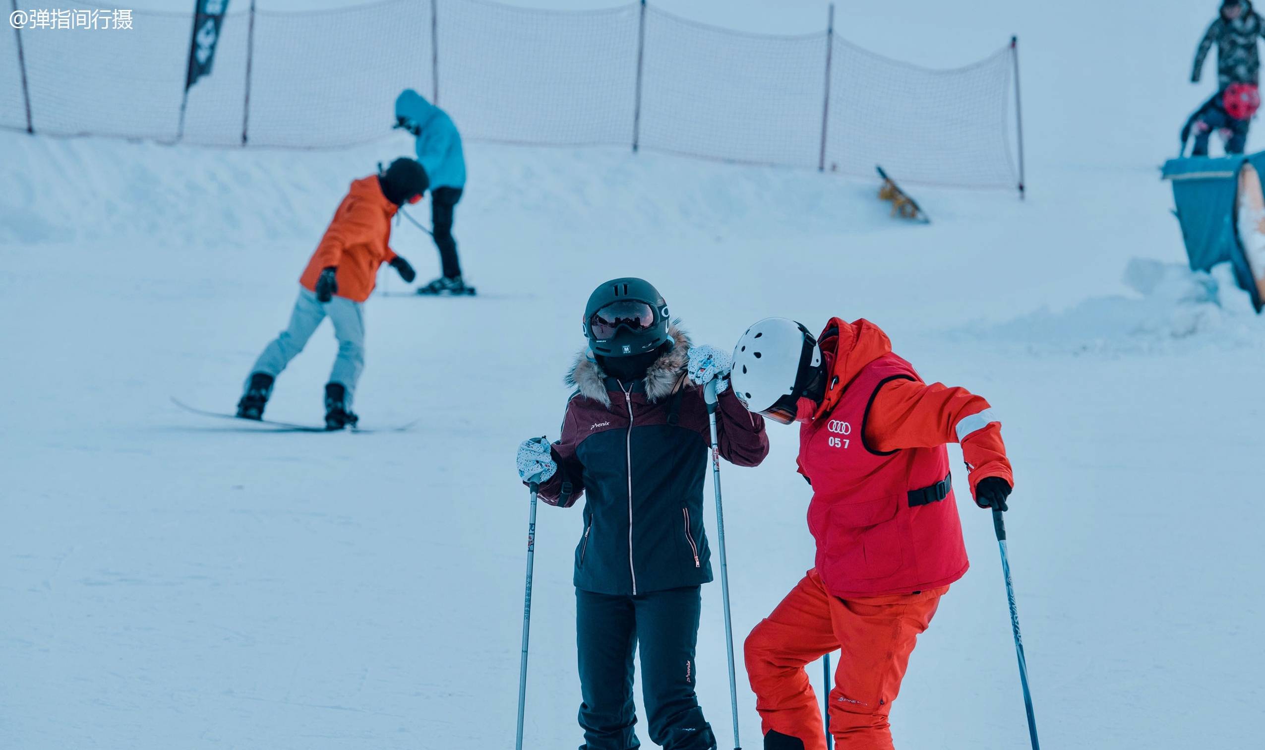 原创 吉林滑雪巨好玩,这个雪场雪道好雪质佳,滑雪体验不比瑞士差3