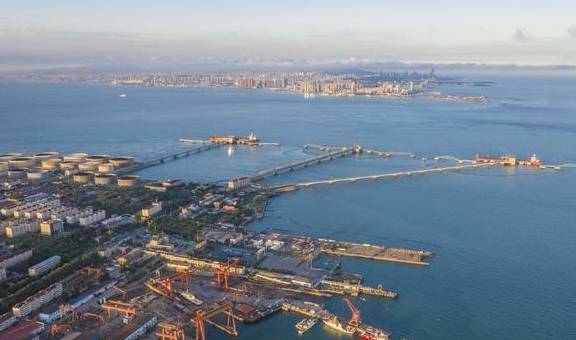 原创 面朝大海春暖花开,新春故地重游,带您领略黄岛街道的妩媚多姿1