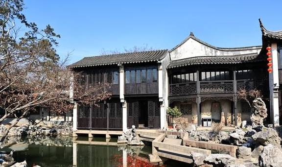 原创 5A古镇里的明代园林，根雕天下一绝，主人有官不做当隐士1