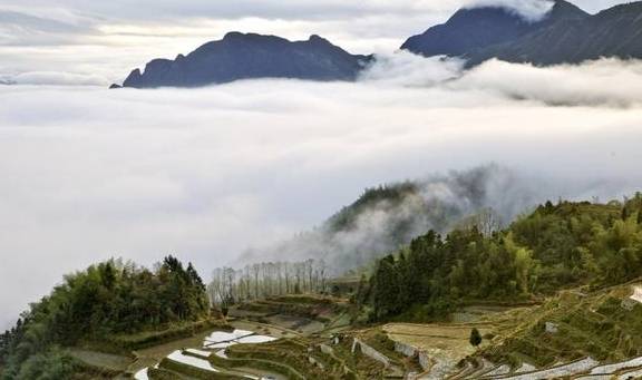 原创 轻纱漫舞，祥云缭绕，美妙的人间仙境云和梯田8