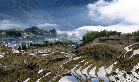 原创 轻纱漫舞，祥云缭绕，美妙的人间仙境云和梯田11