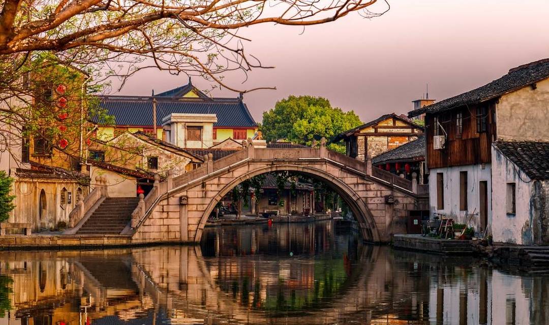 原创 浙江一处不知名的古镇景点,一衣带水,古朴典雅,可免费进入参观3