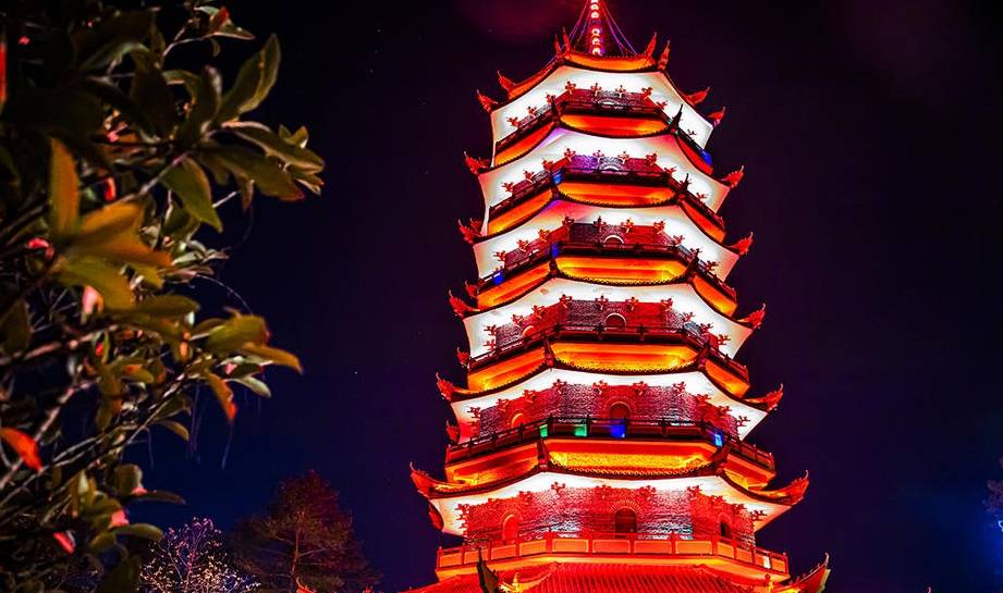 原创 江西赣州全南夜色，古色古香灯火阑珊，只等你来3