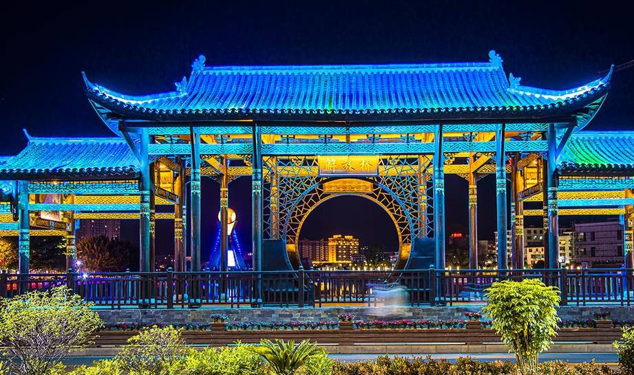 原创 江西赣州全南夜色，古色古香灯火阑珊，只等你来7