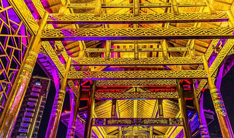 原创 江西赣州全南夜色，古色古香灯火阑珊，只等你来8