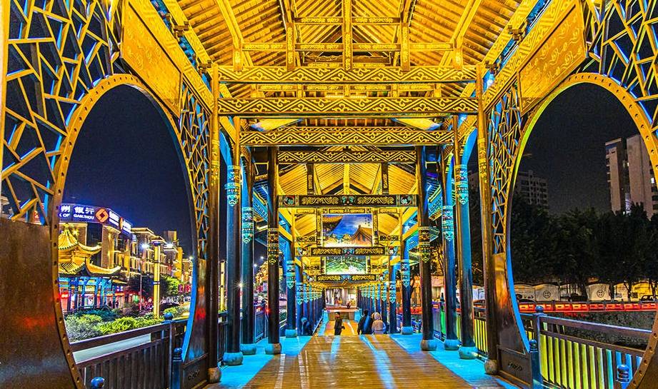 原创 江西赣州全南夜色，古色古香灯火阑珊，只等你来11