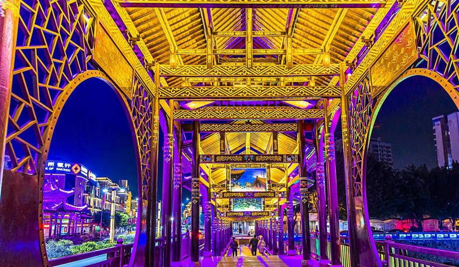 原创 江西赣州全南夜色，古色古香灯火阑珊，只等你来12