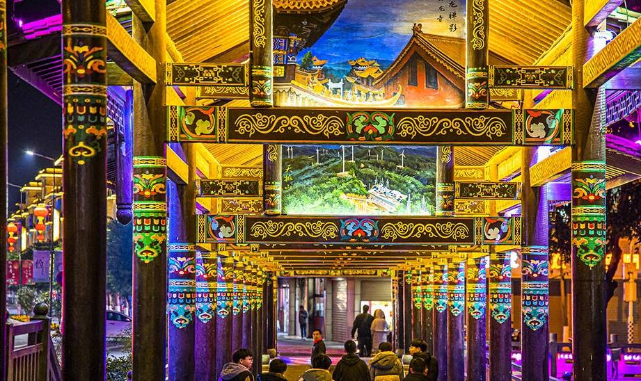 原创 江西赣州全南夜色，古色古香灯火阑珊，只等你来13