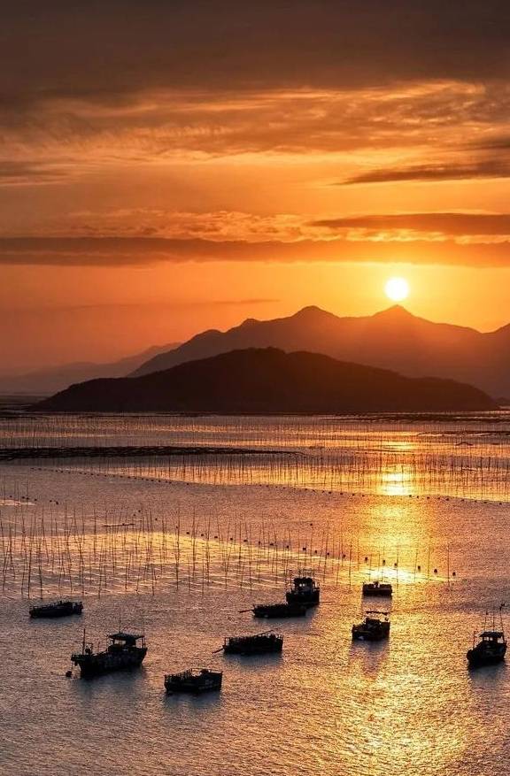 原创 30个绝美的日出日落，一张照片一座城，你去过几个？5