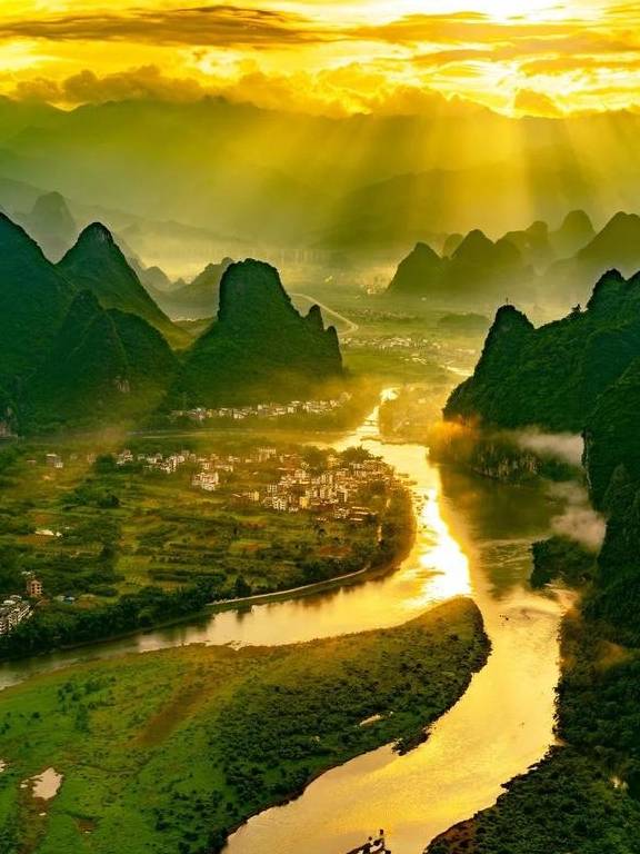 原创 30个绝美的日出日落，一张照片一座城，你去过几个？11