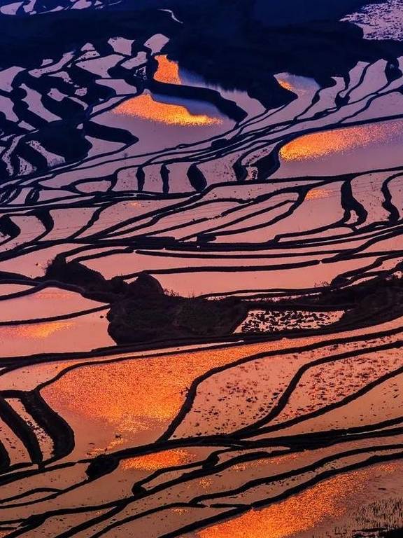 原创 30个绝美的日出日落，一张照片一座城，你去过几个？17