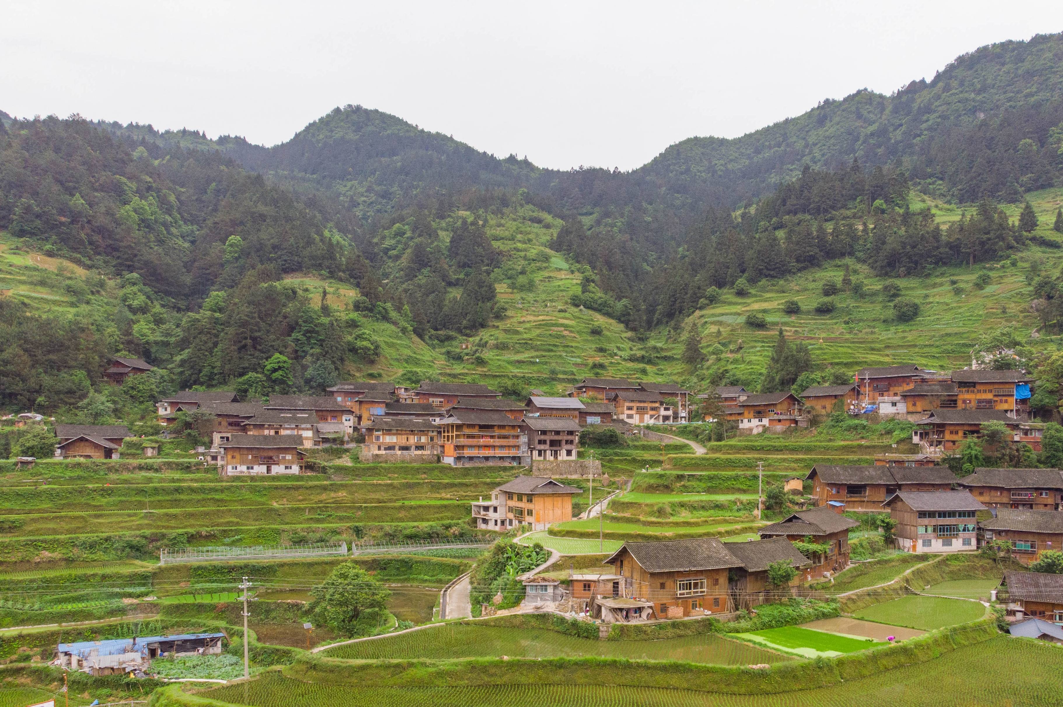 原创 贵州大山深处的苗族聚集地，村民热情淳朴、风景很美，却不为人知1