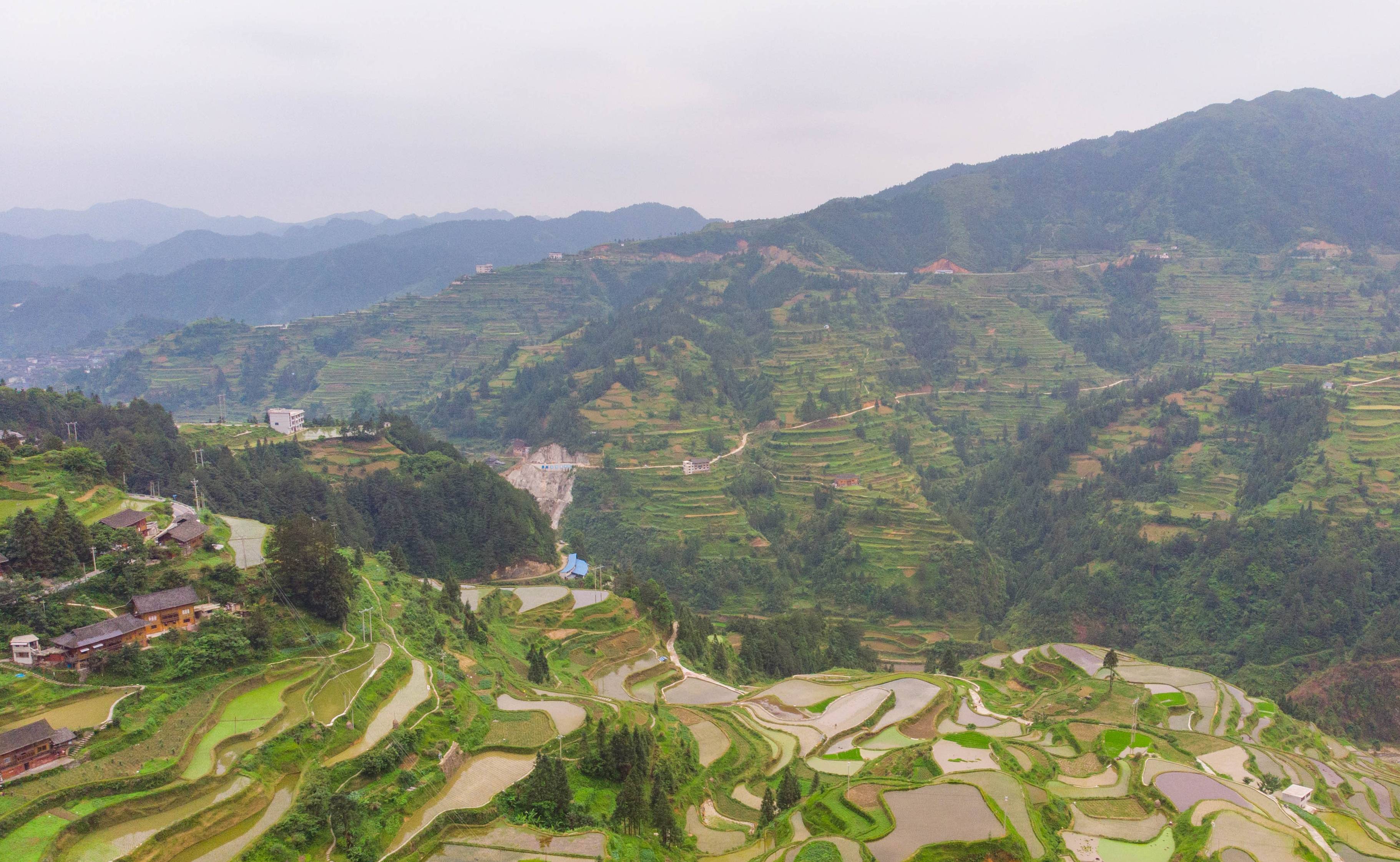 原创 贵州大山深处的苗族聚集地，村民热情淳朴、风景很美，却不为人知3