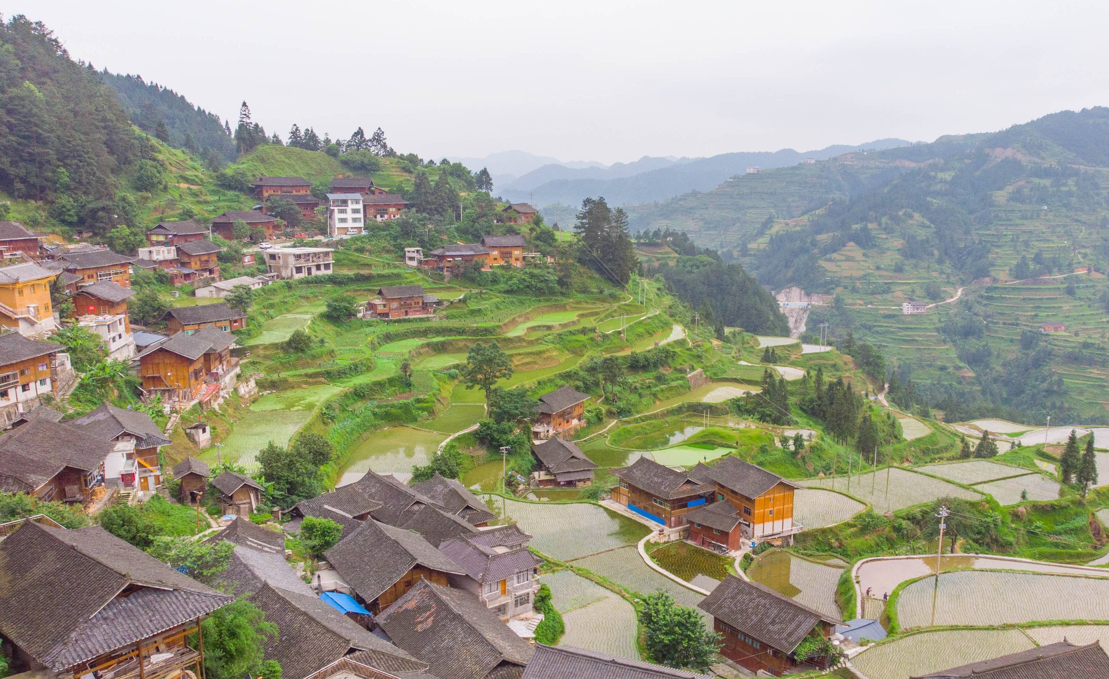 原创 贵州大山深处的苗族聚集地，村民热情淳朴、风景很美，却不为人知4