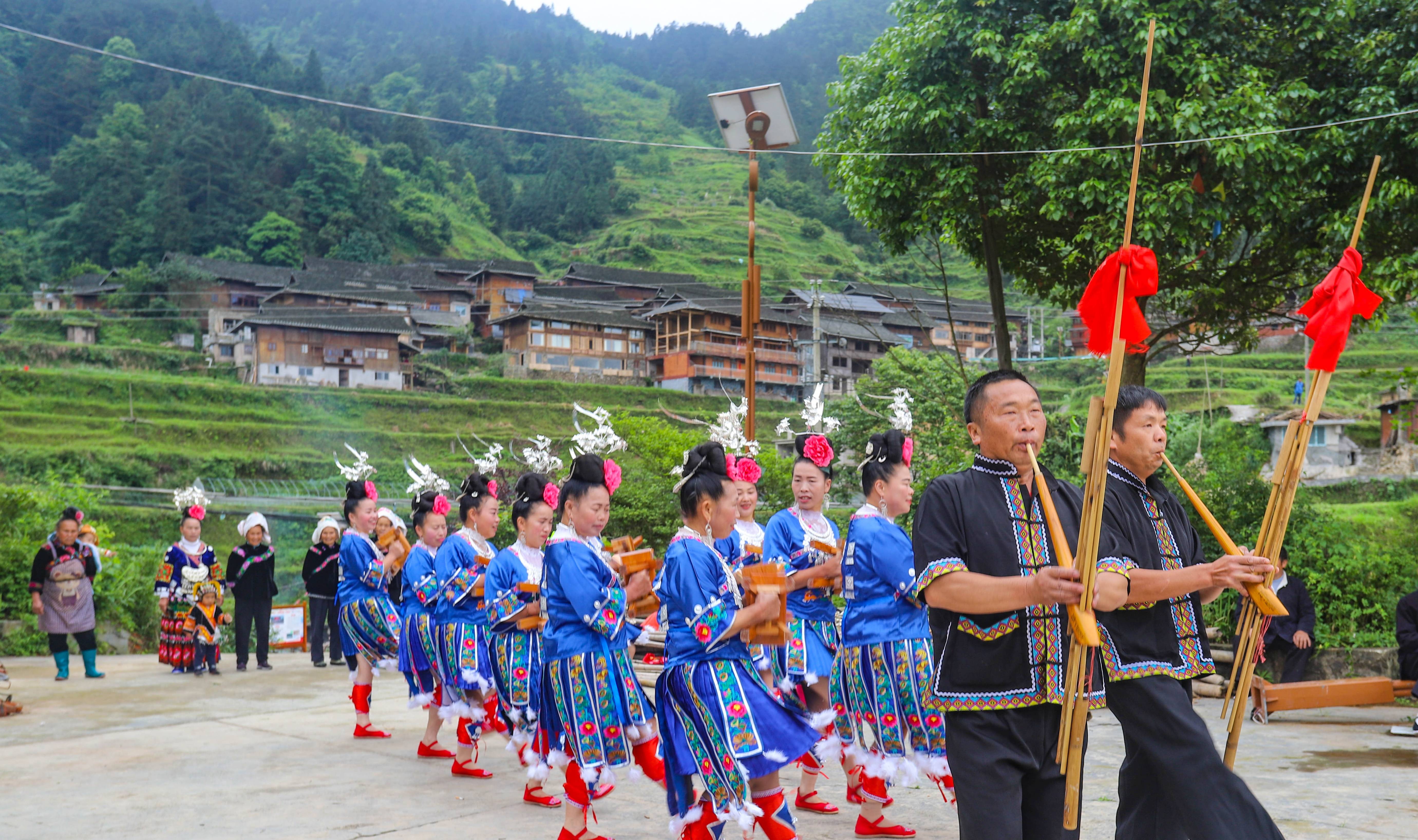 原创 贵州大山深处的苗族聚集地，村民热情淳朴、风景很美，却不为人知5