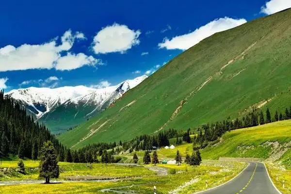 独库公路自驾游路线图20222